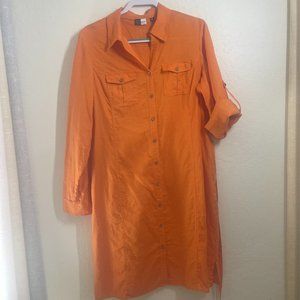 Saks 5th Avenue 100% linen dress